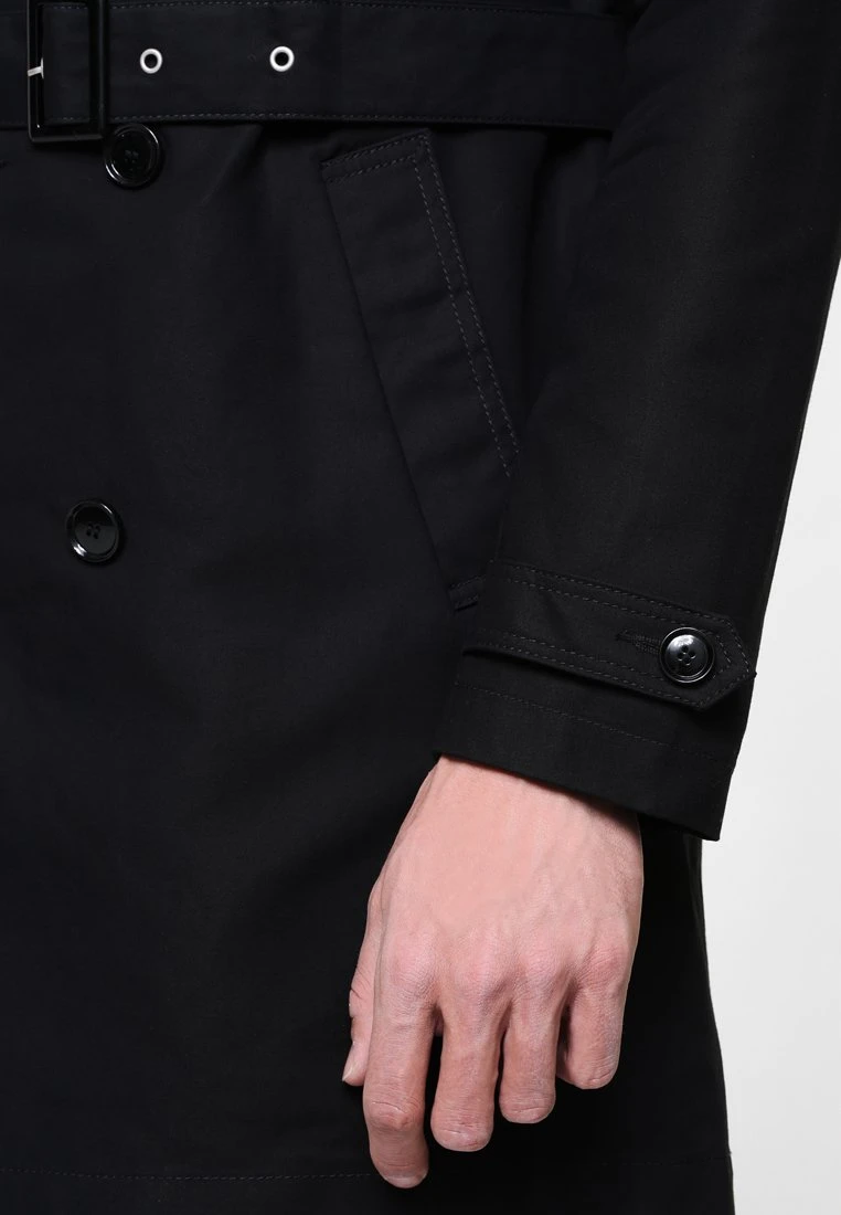 Pier One Trenchcoat - Black 5 Pier One Trenchcoat - Black - Image 5