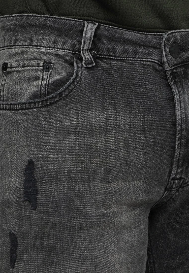 Pier One Jeans Skinny Fit - Black Denim 4 Pier One Jeans Skinny Fit - Black Denim - Image 4