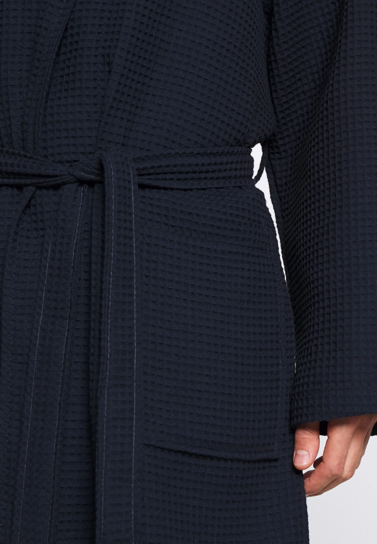 Pier One Dressing Gown - Dark Blue 5 Pier One Dressing Gown - Dark Blue - Image 5