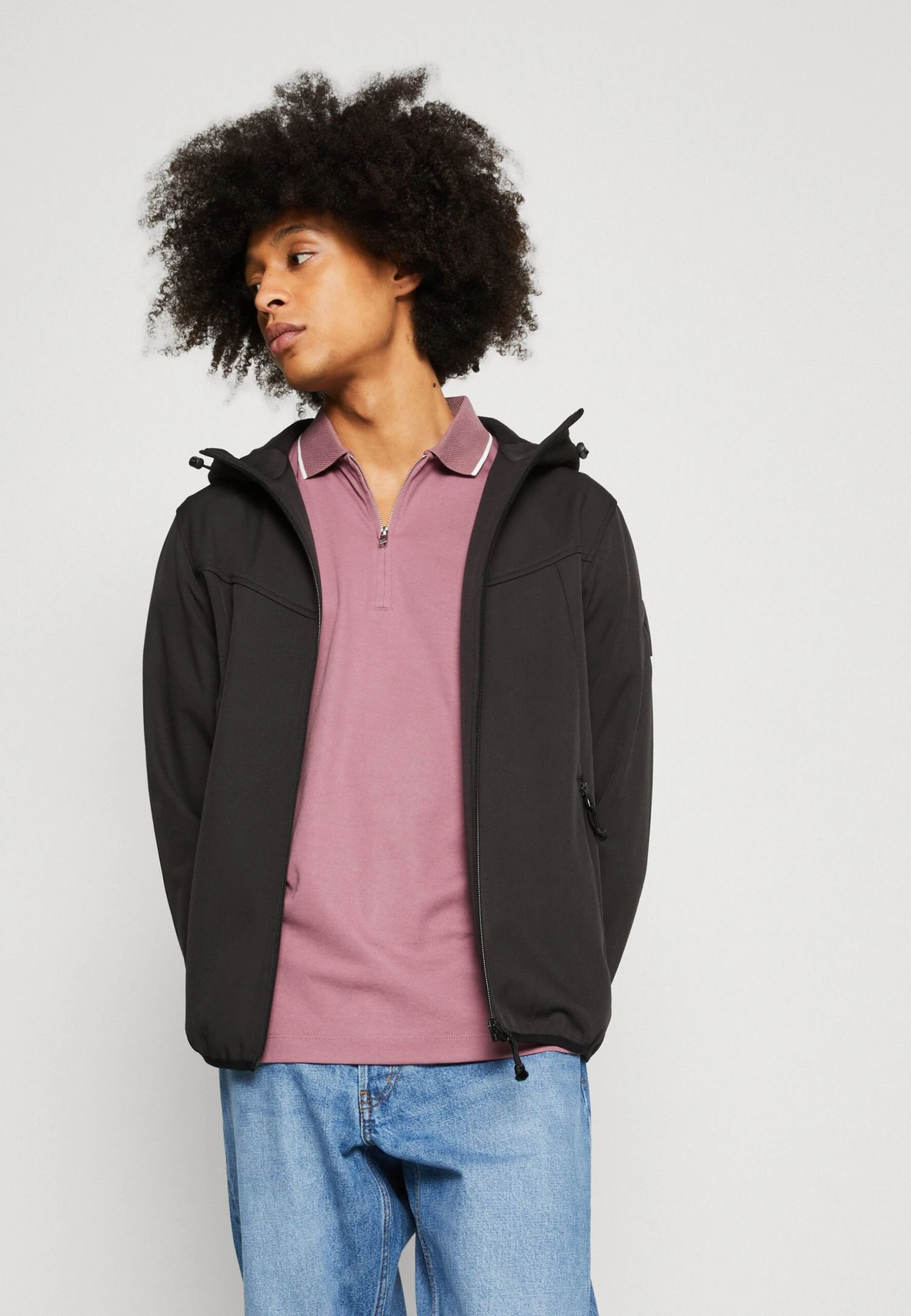 Pier One Waterproof Jacket - Black 4 Pier One Waterproof Jacket - Black - Image 4