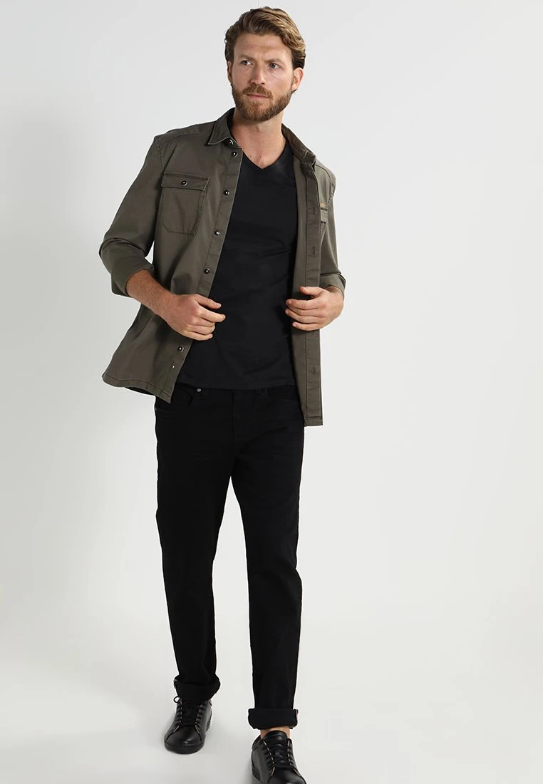 Pier One 2 Pack - Basic T-Shirt - Black 2 Pier One 2 Pack - Basic T-Shirt - Black - Image 2