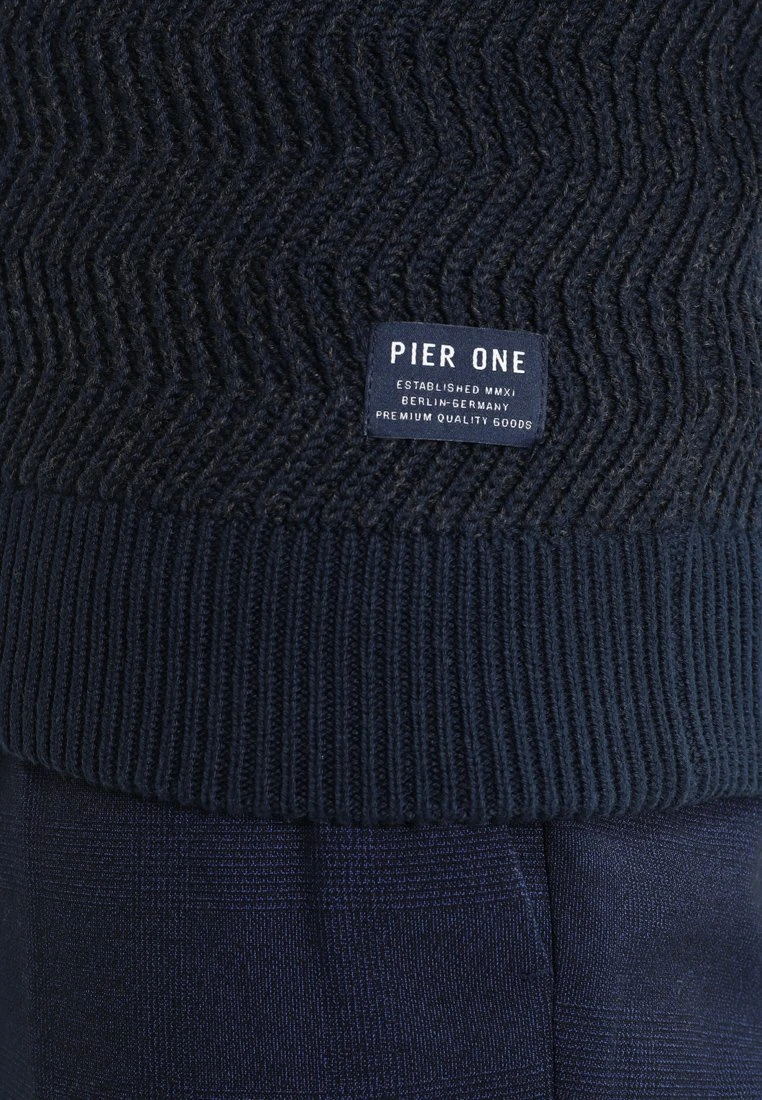 Pier One Jumper - Mottled Dark Blue 5 Pier One Jumper - Mottled Dark Blue - Image 5