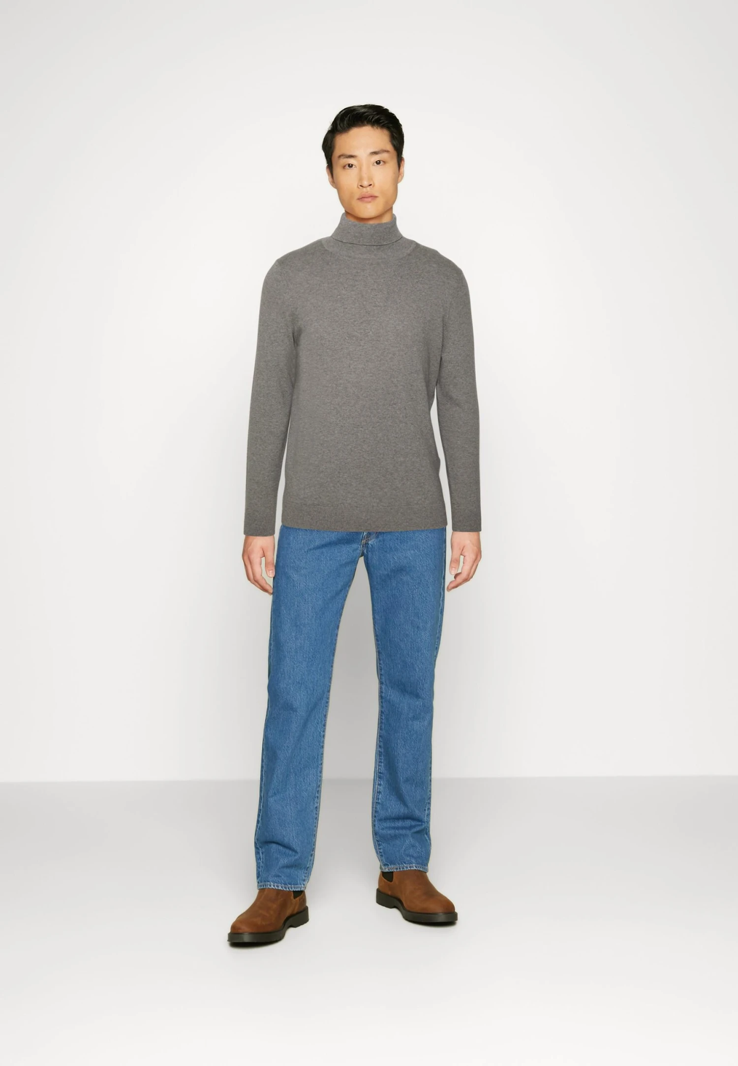 Pier One 3 Pack - Jumper - Dark Blue/Black/Grey 1 Pier One 3 Pack - Jumper - Dark Blue/Black/Grey