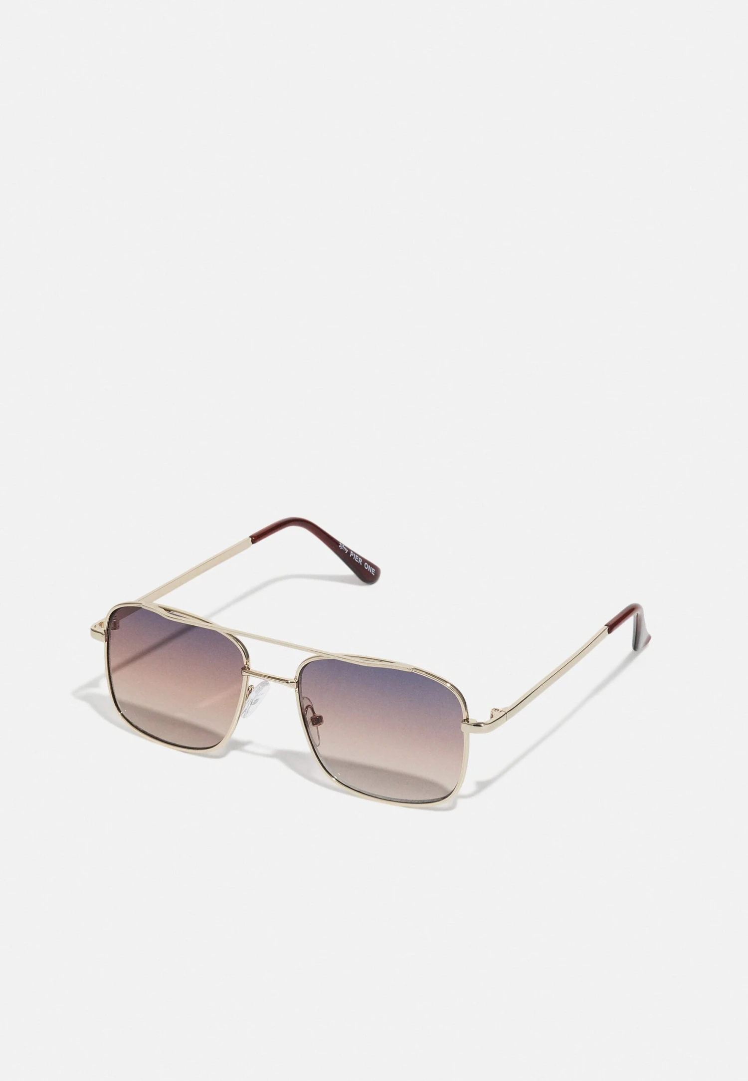 Pier One Unisex - Sunglasses - Gold-Coloured 1 Pier One Unisex - Sunglasses - Gold-Coloured