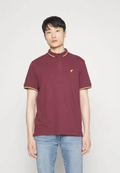 Pier One Neon Tipping Birdy - Polo Shirt - 304 - Bordeaux
