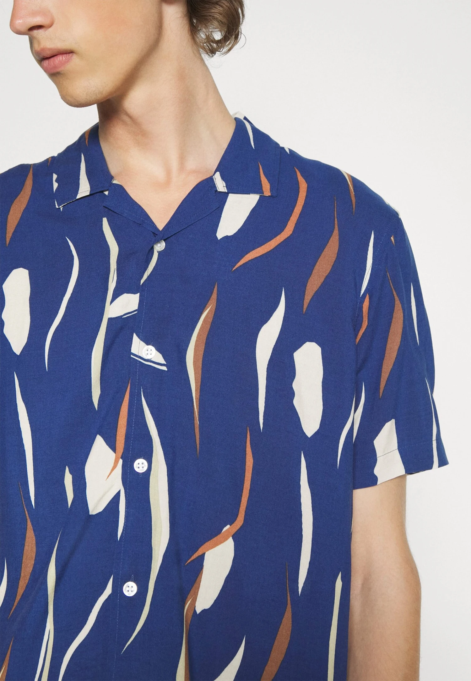 Pier One Contemporary Art Regular Resort- Shirt - Blue 5 Pier One Contemporary Art Regular Resort- Shirt - Blue - Image 5