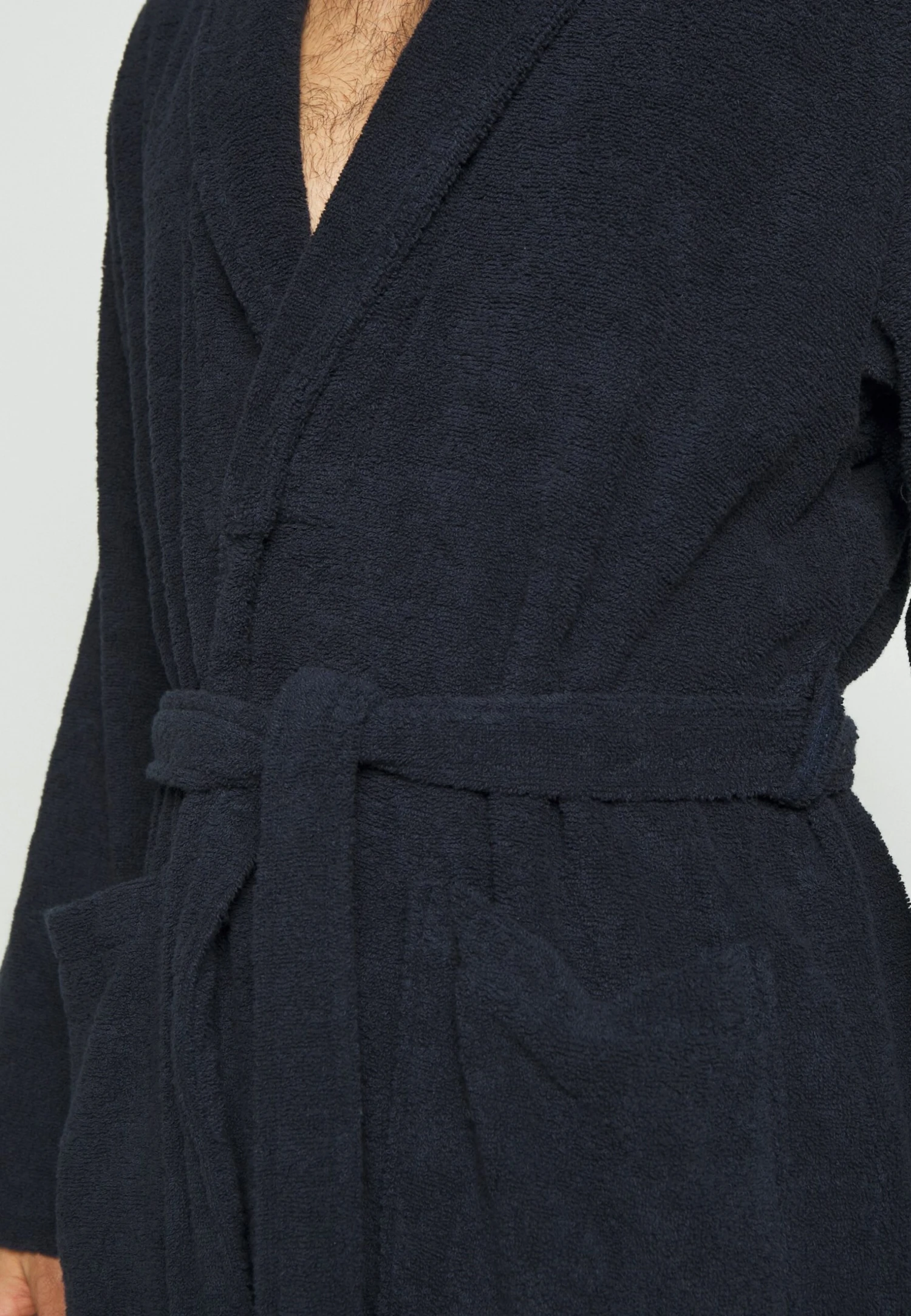 Pier One Dressing Gown - Dark Blue 5 Pier One Dressing Gown - Dark Blue - Image 5