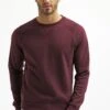 Pier One Sweatshirt - Bordeaux Melange