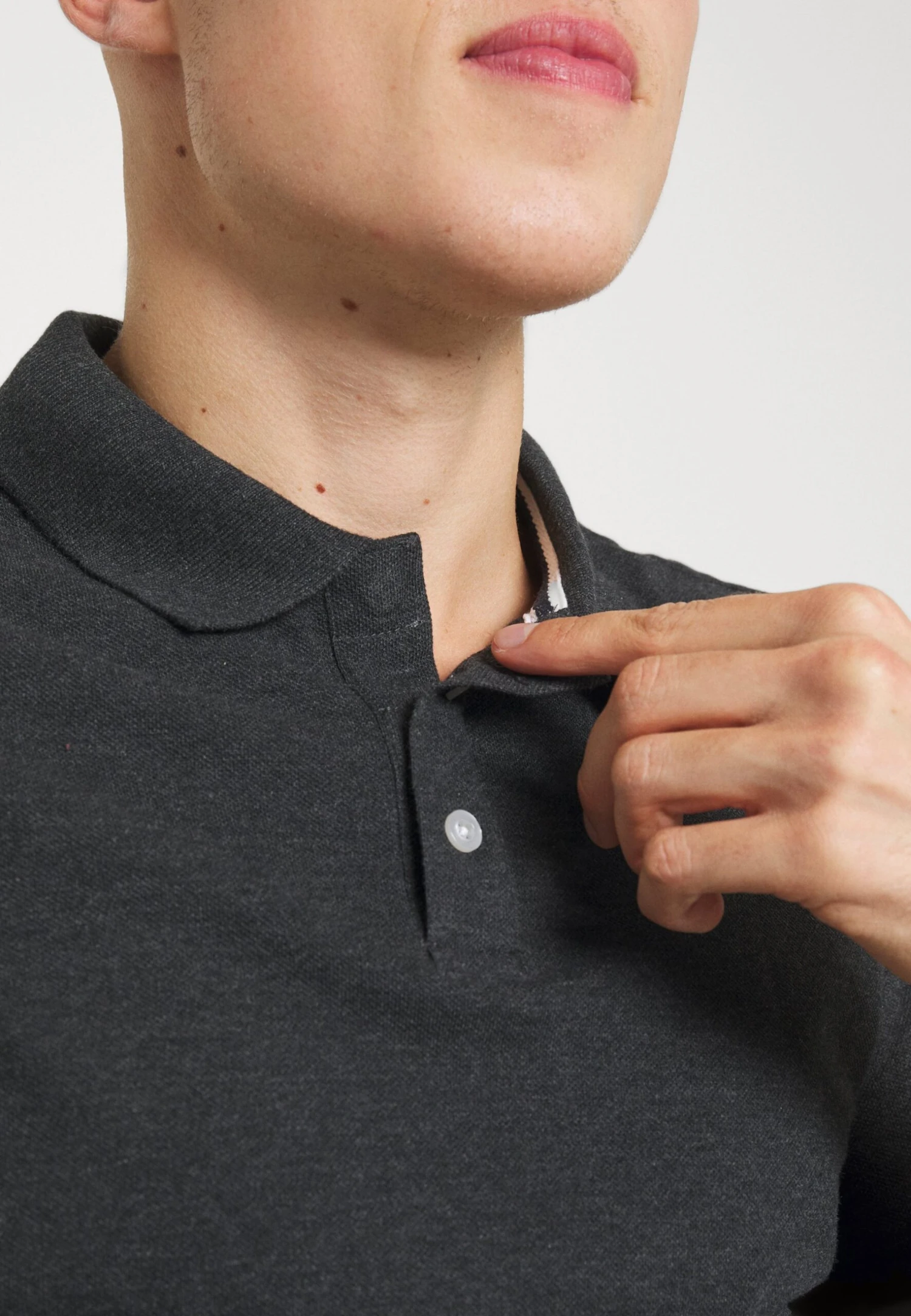 Pier One Polo Shirt - Dark Grey 7 Pier One Polo Shirt - Dark Grey - Image 7