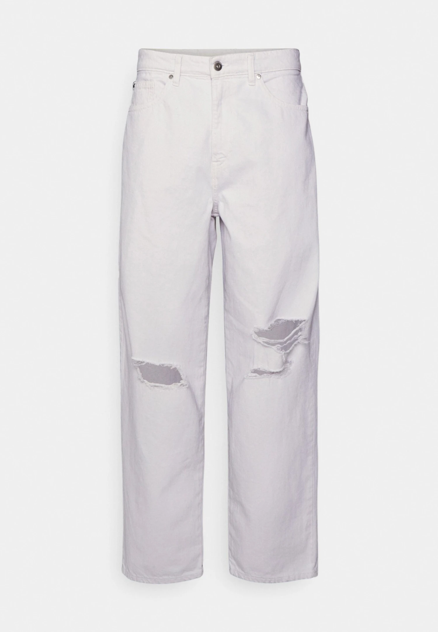 Pier One Relaxed Fit Jeans - White Denim 4 Pier One Relaxed Fit Jeans - White Denim - Image 4