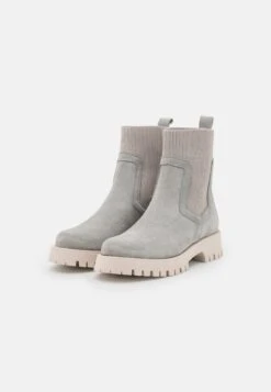 Pier One Leather - Platform Ankle Boots - Grey -Pier One Sales Store ab4c46319fea40638e0bbd9a9c72810e