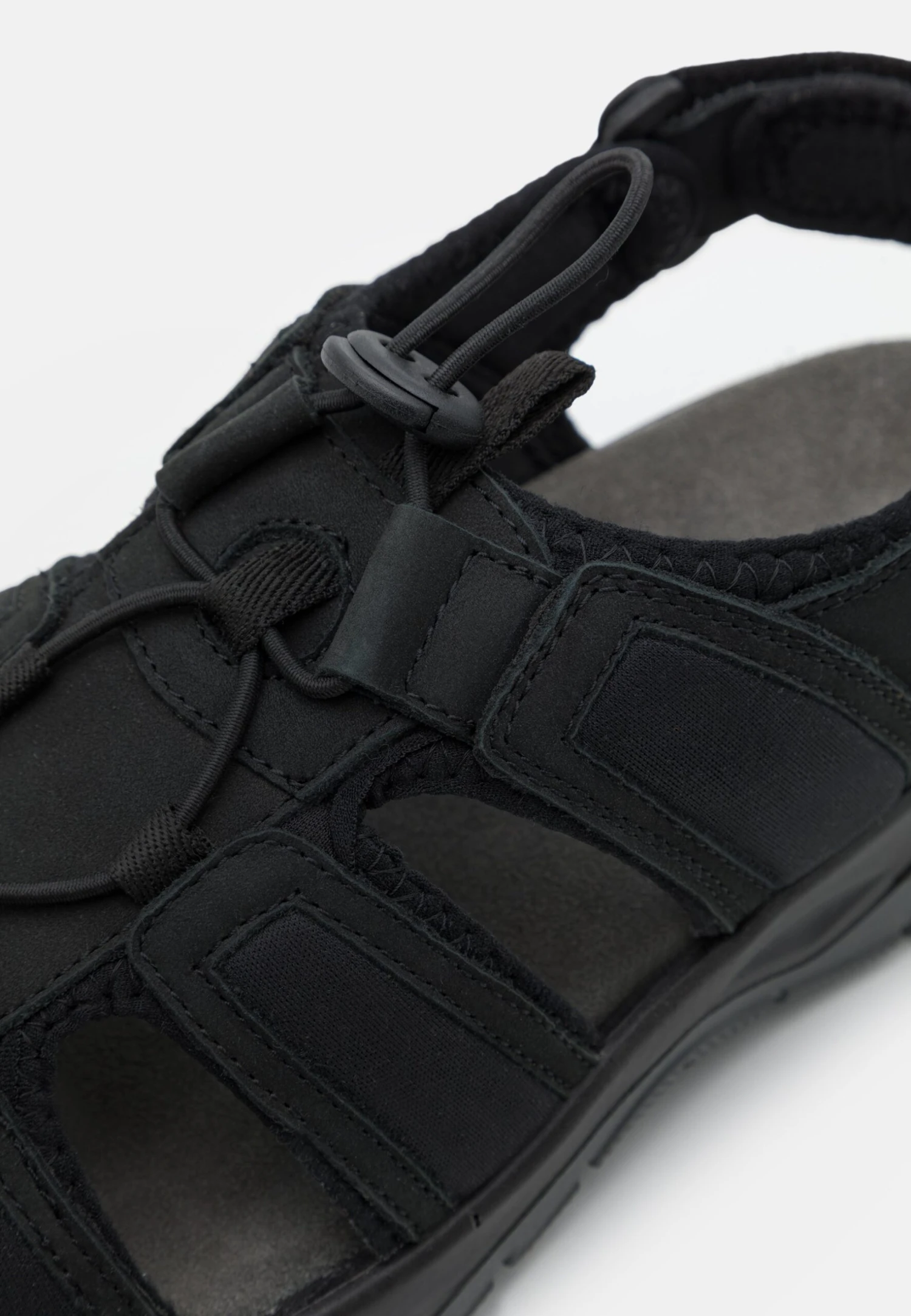 Pier One Leather - Walking Sandals - Black 6 Pier One Leather - Walking Sandals - Black - Image 6