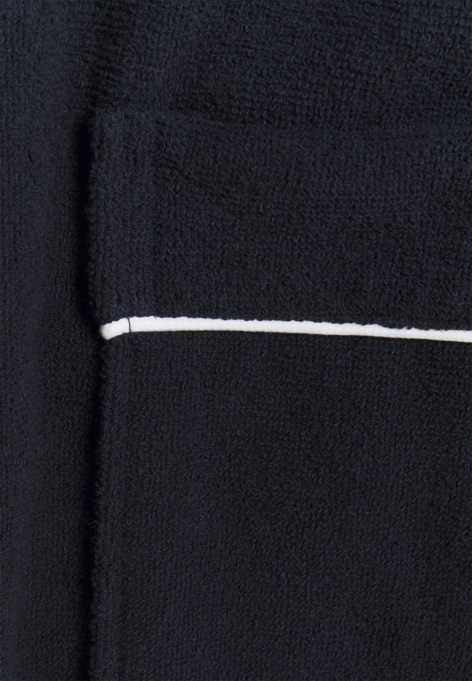 Pier One Dressing Gown - Dark Blue/White 3 Pier One Dressing Gown - Dark Blue/White - Image 3