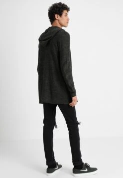 Pier One Cardigan - Black/Olive -Pier One Sales Store b1c42fa61d4b4b0ab71ca3de14a4aa30