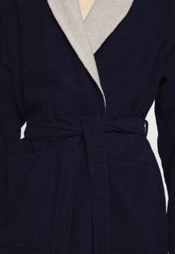 Pier One Shawl Towel Bathrobe - Dressing Gown -Dark Blue -Pier One Sales Store b2d1f380240f4cd8892f17a5c0efe1d5