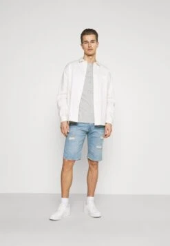 Pier One 3 Pack - Basic T-Shirt - Black/Grey/Bordeaux