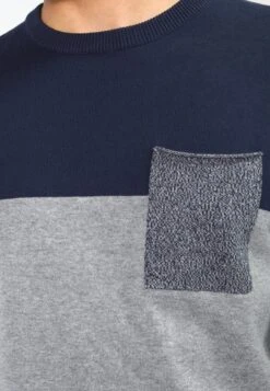 Pier One Jumper - Mottled Grey/Dark Blue -Pier One Sales Store b51d28df5cec40f7a79a845aa9bf0c6b