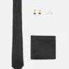 Pier One Set - Pocket Square - Black