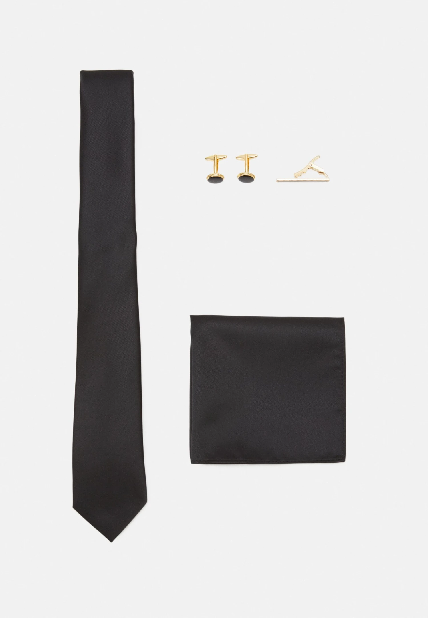 Pier One Set - Pocket Square - Black 1 Pier One Set - Pocket Square - Black