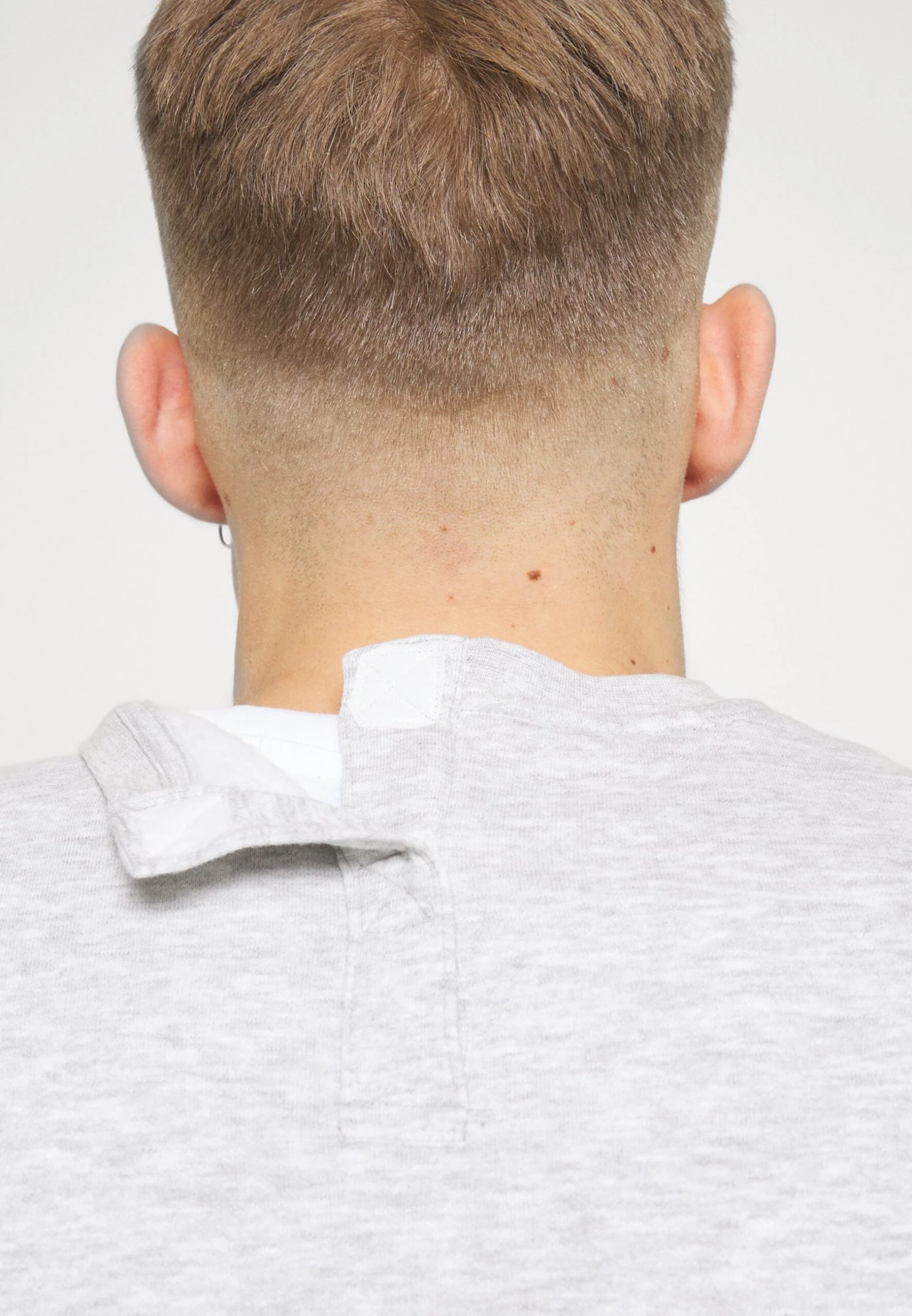 Pier One Sweatshirt - Mottled Light Grey 8 Pier One Sweatshirt - Mottled Light Grey - Image 8