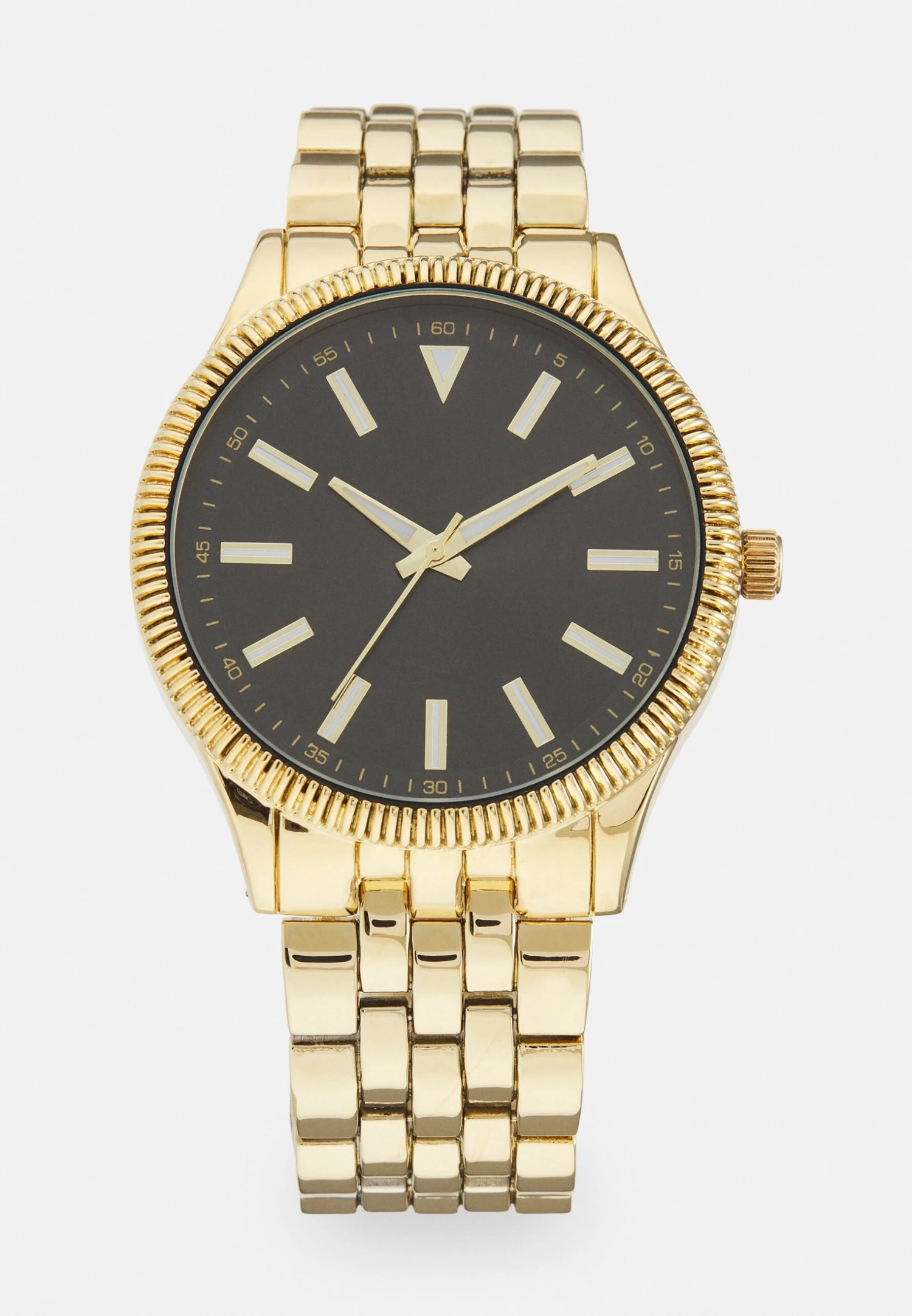 Pier One Unisex - Watch - Gold-Coloured/Black 1 Pier One Unisex - Watch - Gold-Coloured/Black