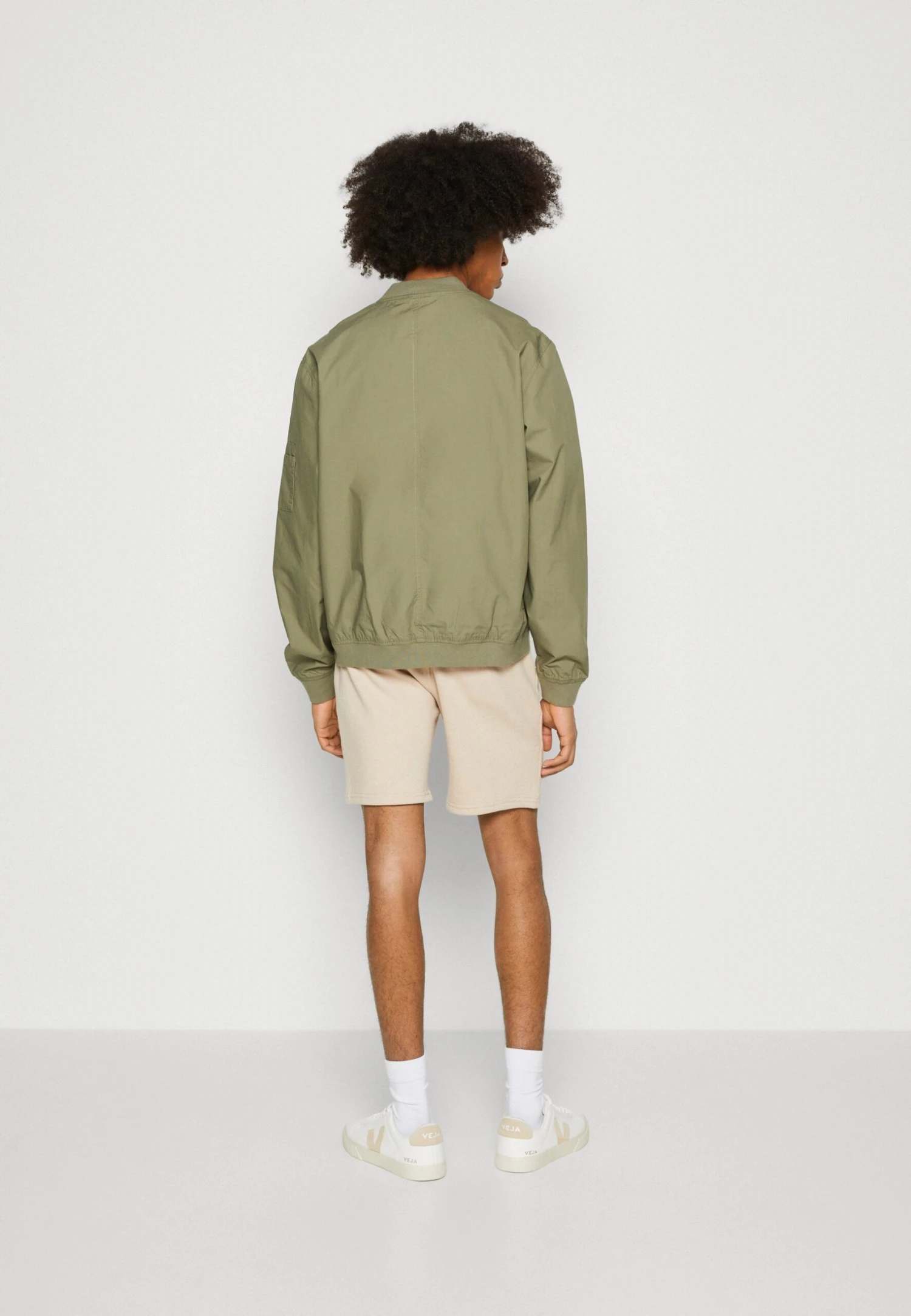 Pier One Bomber Jacket - Olive 3 Pier One Bomber Jacket - Olive - Image 3