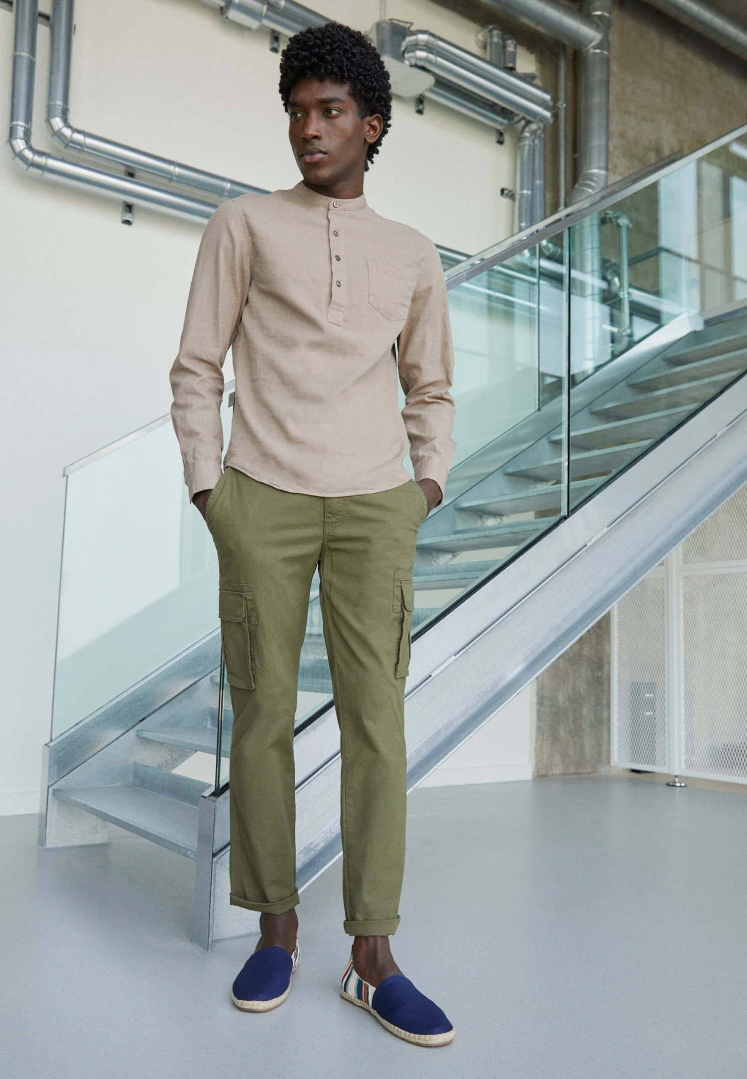 Pier One Espadrilles - Dark Blue 3 Pier One Espadrilles - Dark Blue - Image 3