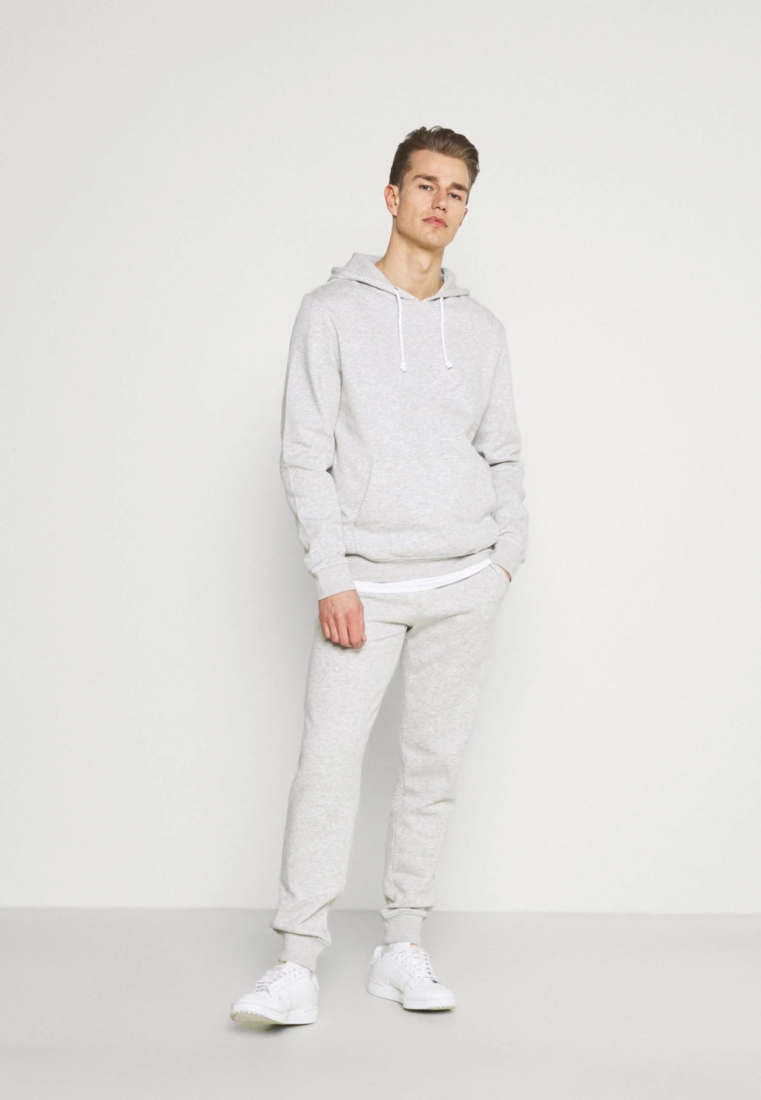 Pier One 2 Pack - Tracksuit Bottoms - Mottled Light Grey/Mottled Dark Blue 1 Pier One 2 Pack - Tracksuit Bottoms - Mottled Light Grey/Mottled Dark Blue