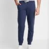 Pier One Tracksuit Bottoms - Mottled Dark Blue