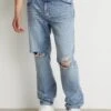 Pier One Relaxed Fit Jeans - Dark Blue Denim