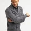 Pier One Cardigan - Dark Grey Melange