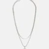 Pier One 2 Pack - Necklace - Silver-Coloured