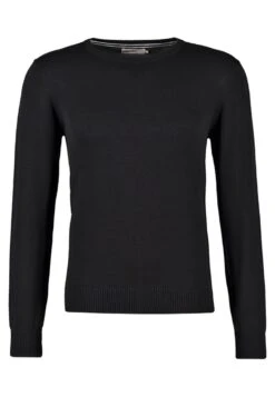 Pier One Basic Crewneck - Jumper - Black -Pier One Sales Store c5ca2388fe5d4d33a54abb4077ab8816