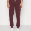 Pier One Tracksuit Bottoms - Mottled Bordeaux