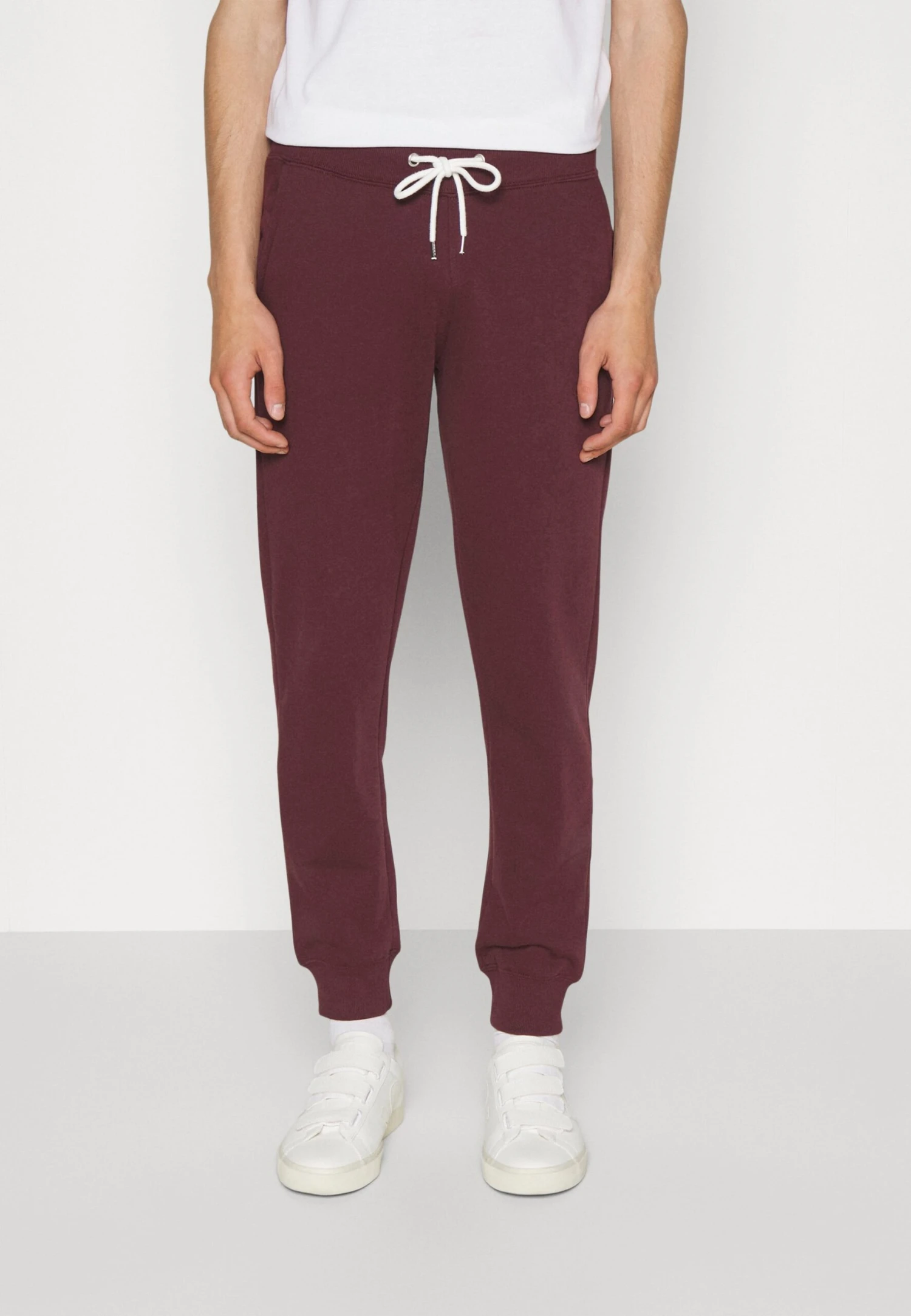 Pier One Tracksuit Bottoms - Mottled Bordeaux 1 Pier One Tracksuit Bottoms - Mottled Bordeaux