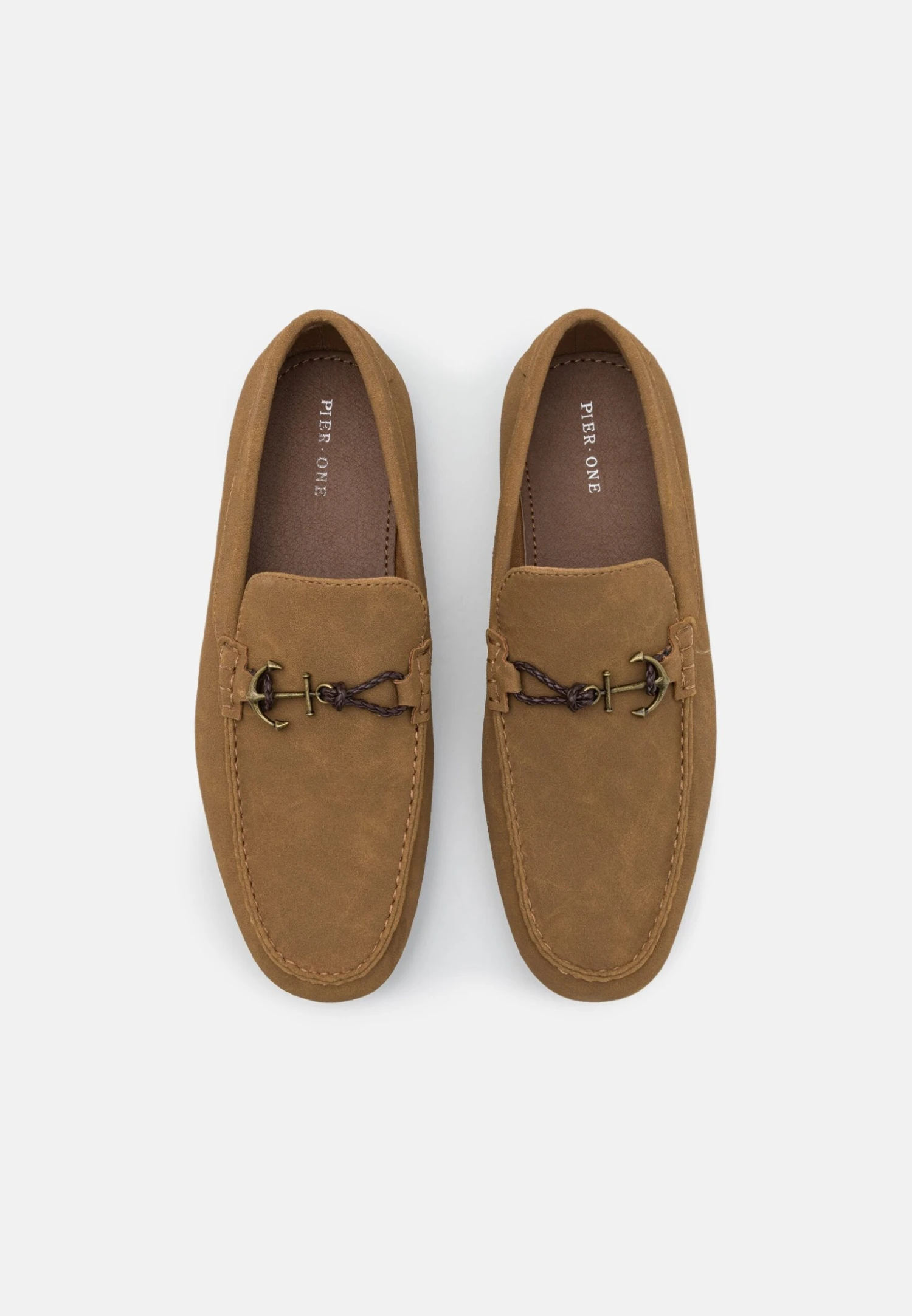 Pier One Unisex - Moccasins - Beige 4 Pier One Unisex - Moccasins - Beige - Image 4