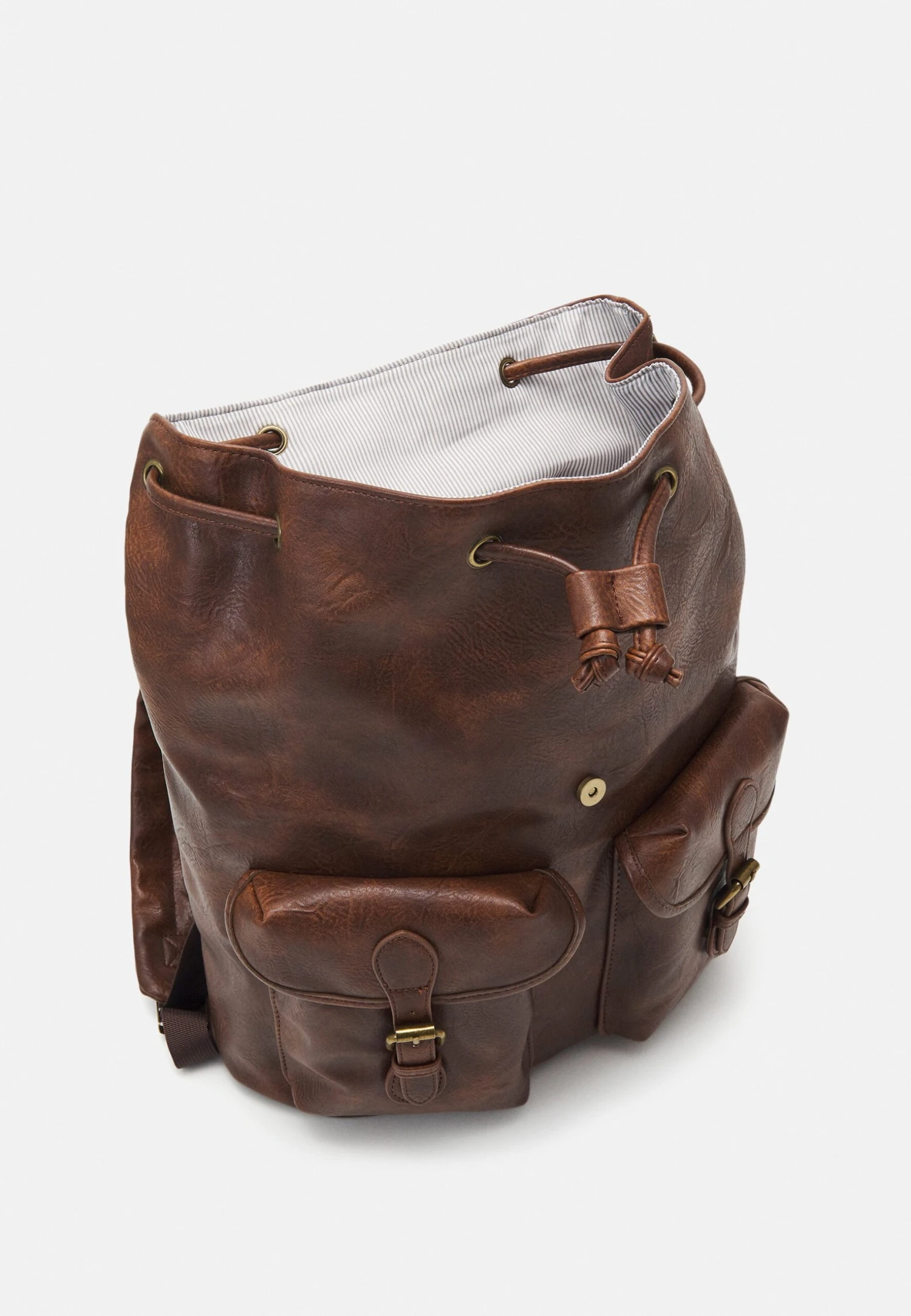 Pier One Unisex - Rucksack - Dark Brown 3 Pier One Unisex - Rucksack - Dark Brown - Image 3
