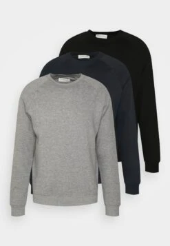 Pier One 3 Pack - Sweatshirt - Black/Mottled Grey/Dark Blue 12 Pier One 3 Pack - Sweatshirt - Black/Mottled Grey/Dark Blue -Pier One Sales Store ce816485c10541bfa9803e2388c9500d