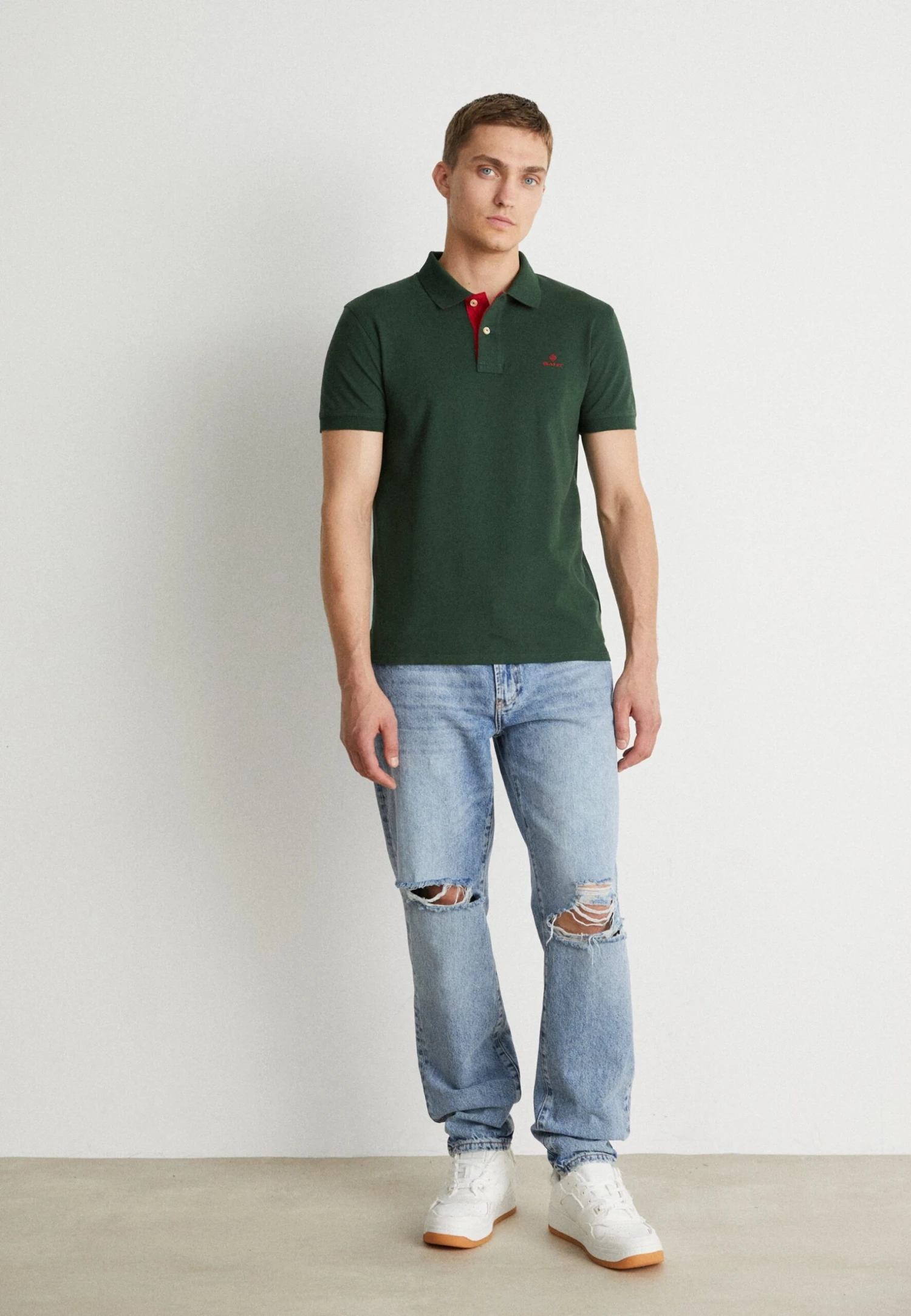 Pier One Relaxed Fit Jeans - Dark Blue Denim 2 Pier One Relaxed Fit Jeans - Dark Blue Denim - Image 2