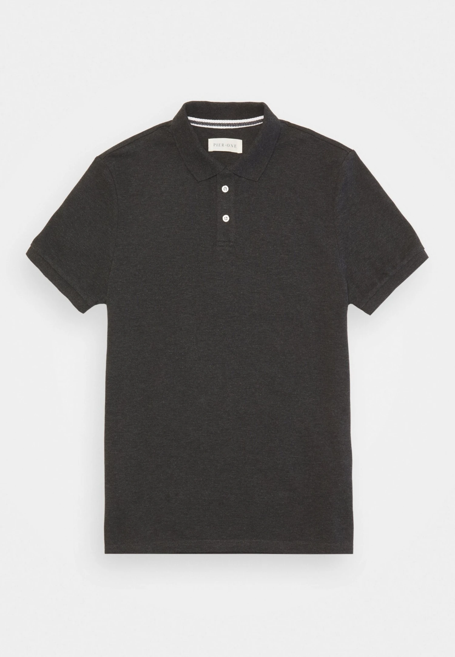 Pier One Polo Shirt - Dark Grey 6 Pier One Polo Shirt - Dark Grey - Image 6