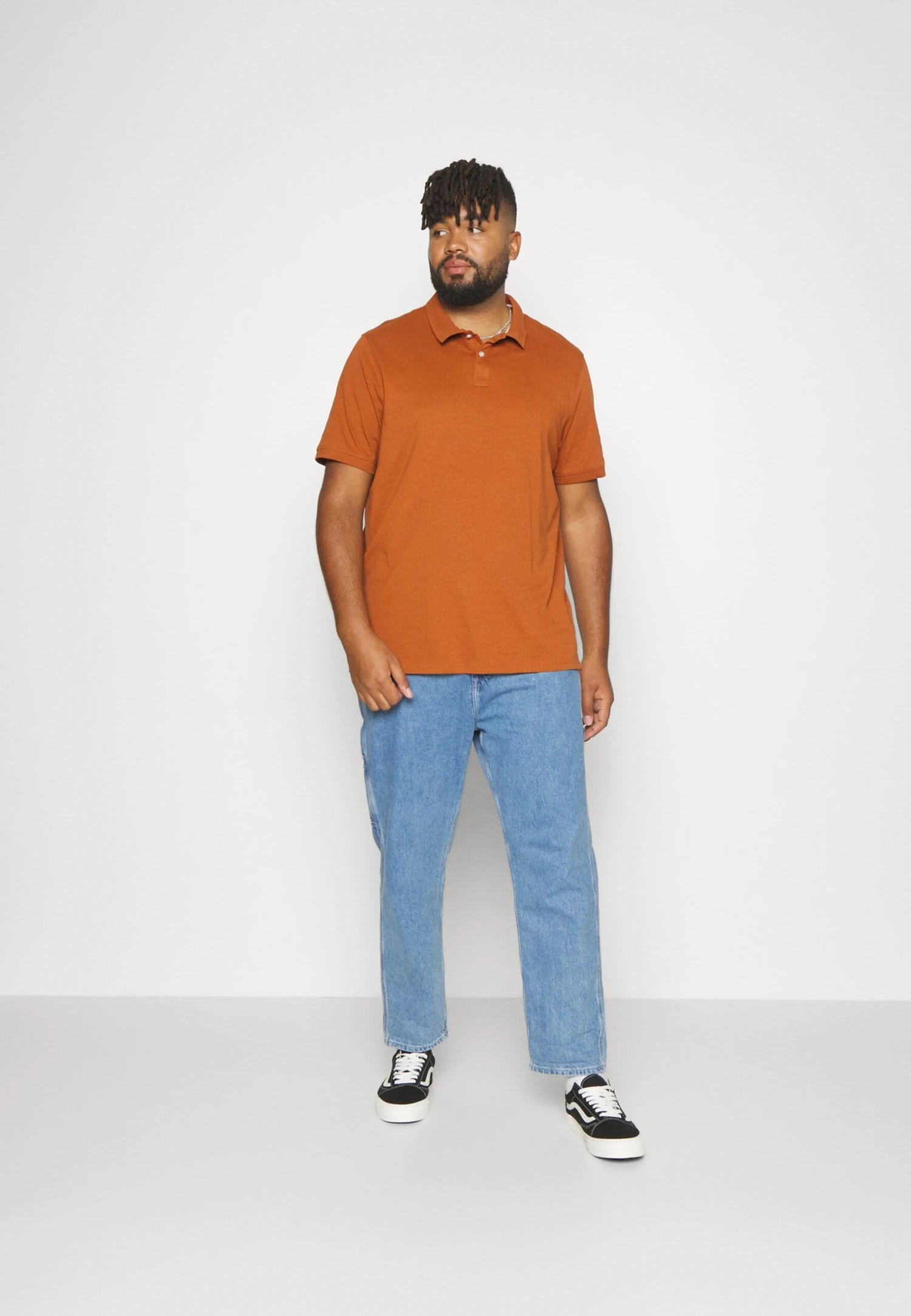 Pier One Polo Shirt - Cognac 2 Pier One Polo Shirt - Cognac - Image 2