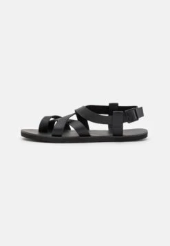 Pier One T-Bar Sandals - Black