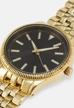 Pier One Unisex - Watch - Gold-Coloured/Black 7 Pier One Unisex - Watch - Gold-Coloured/Black -Pier One Sales Store d23f42f1687c44a89d16d89ec7b4a231