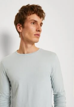 Pier One 2 Pack - Long Sleeved Top - Light Blue/Dark Blue -Pier One Sales Store d315311a1b6348f89442cc5ec2361513