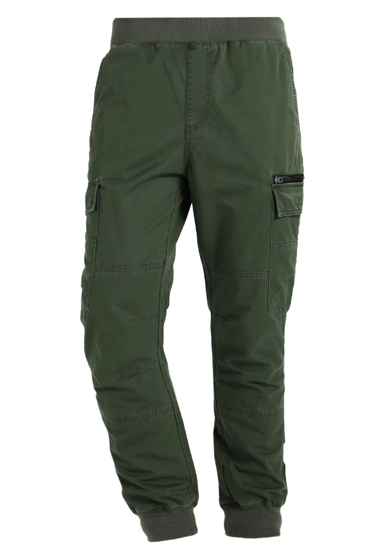 Pier One Cargo Trousers - Dark Green 7 Pier One Cargo Trousers - Dark Green - Image 7