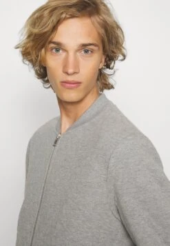 Pier One Zip-Up Sweatshirt - Mottled Grey -Pier One Sales Store d37fa38d4b144a75a78bd49ddd38bf86