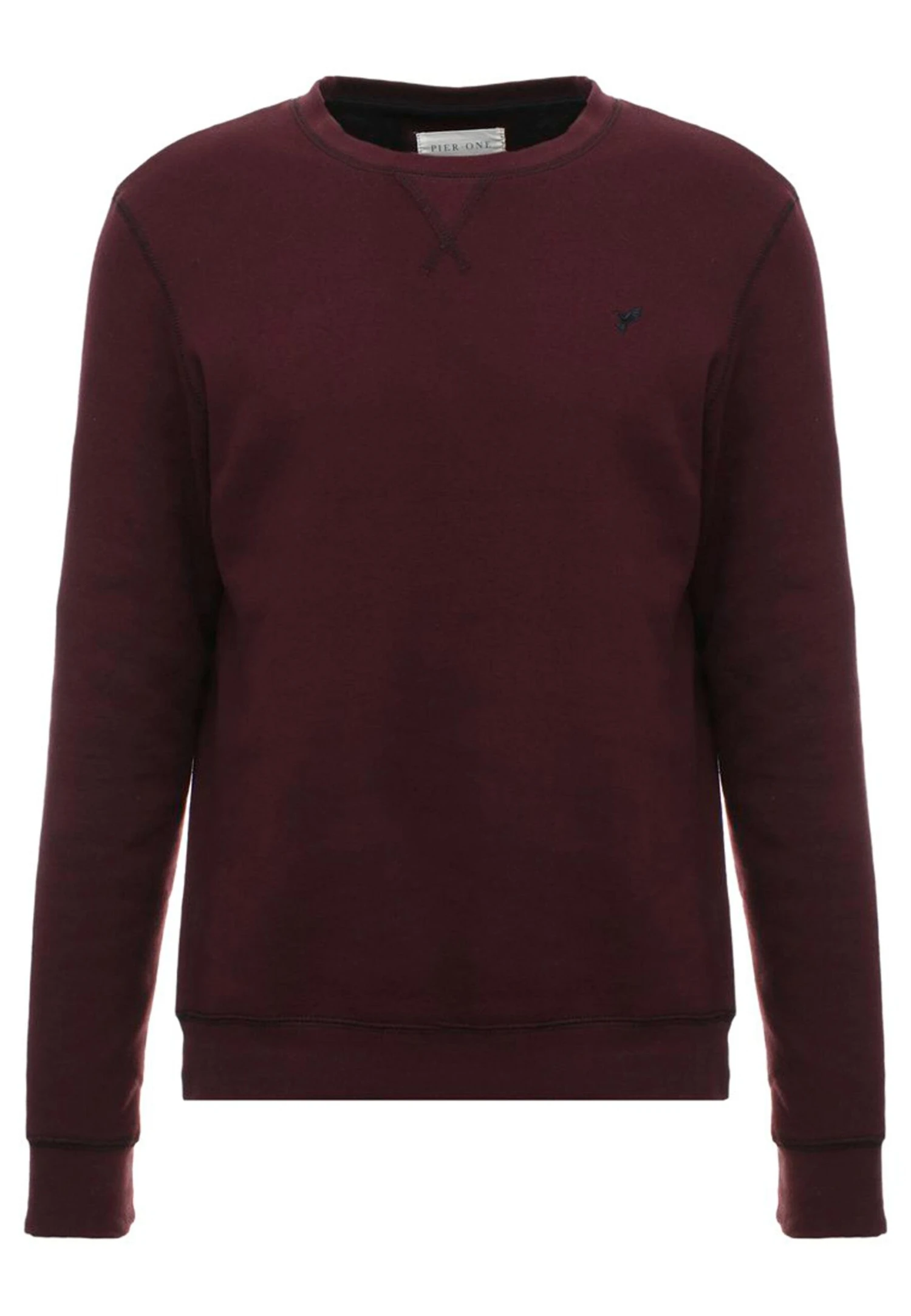 Pier One Sweatshirt - Bordeaux 4 Pier One Sweatshirt - Bordeaux - Image 4