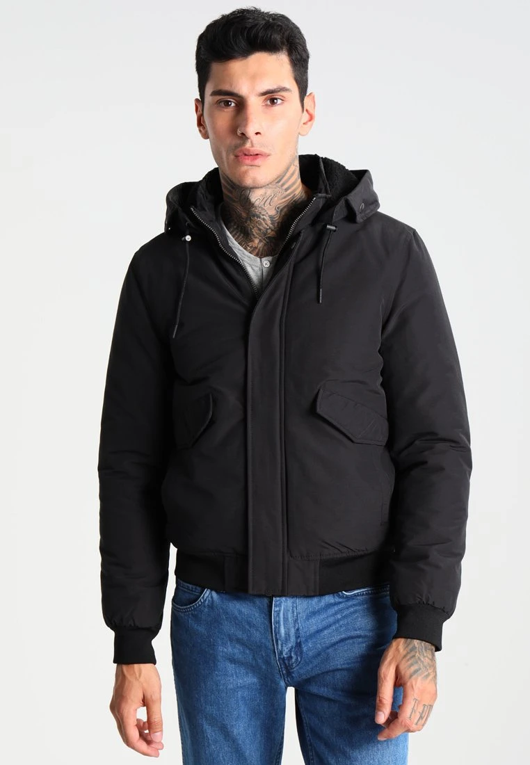 Pier One Winter Jacket - Black 1 Pier One Winter Jacket - Black