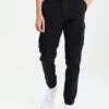 Pier One Cuffed Skinny Trouser- Cargo Trousers - Black