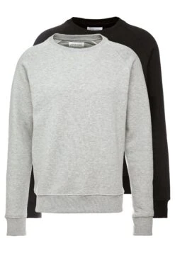 Pier One 2 Pack - Sweatshirt - Mottled Light Grey/Black 10 Pier One 2 Pack - Sweatshirt - Mottled Light Grey/Black -Pier One Sales Store dba537e667ce4fe2aee0ab958e24e9cf